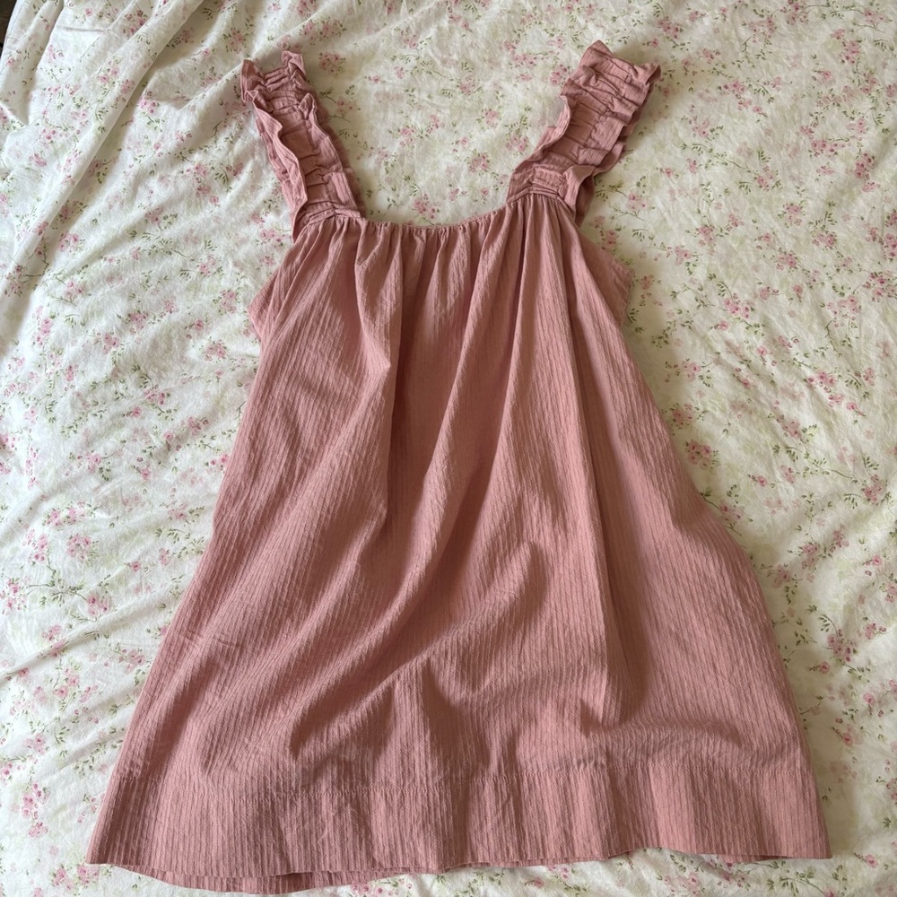 Pink Babydoll Dress by Mustard Seed